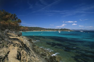 Auf unserer Tour mit dem Wohnmobil in Südfrankreich genießen Sie die wunderschöne Côte Blue.